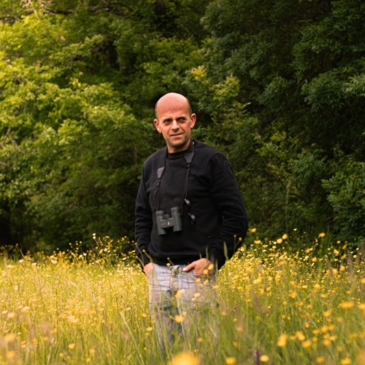 Nicolas Rabiller, paysan de nature engagé aux côtés de la LPO Vendée - Photo © Louise Rabiller