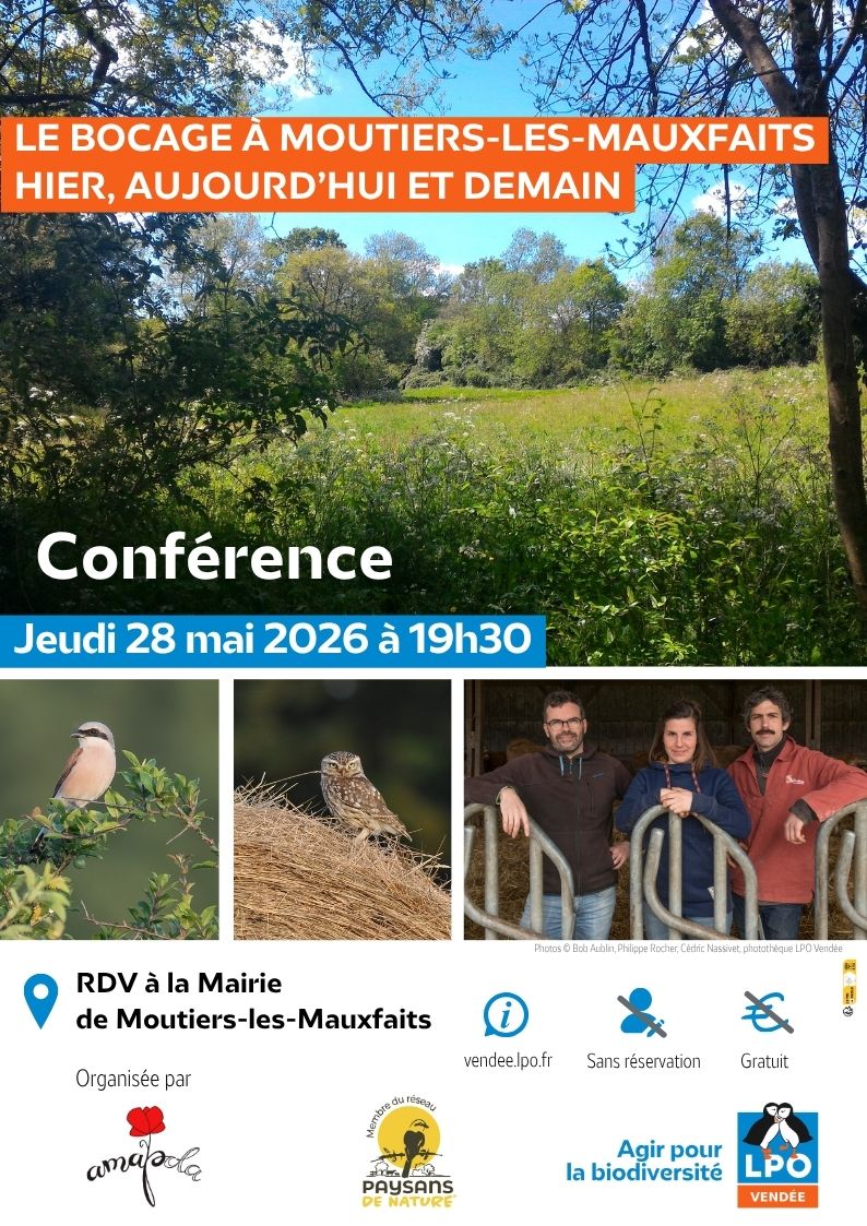 Le bocage à Moutiers-les-Mauxfaits, hier, aujourd'hui et demain