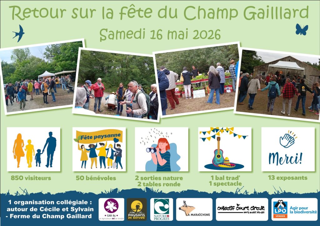 Fête du Champ Gaillard le samedi 16 mai 2026 : bilan