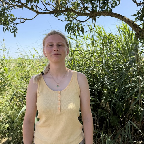 Laurine Hary, Volontaire en service civique à la LPO Vendée