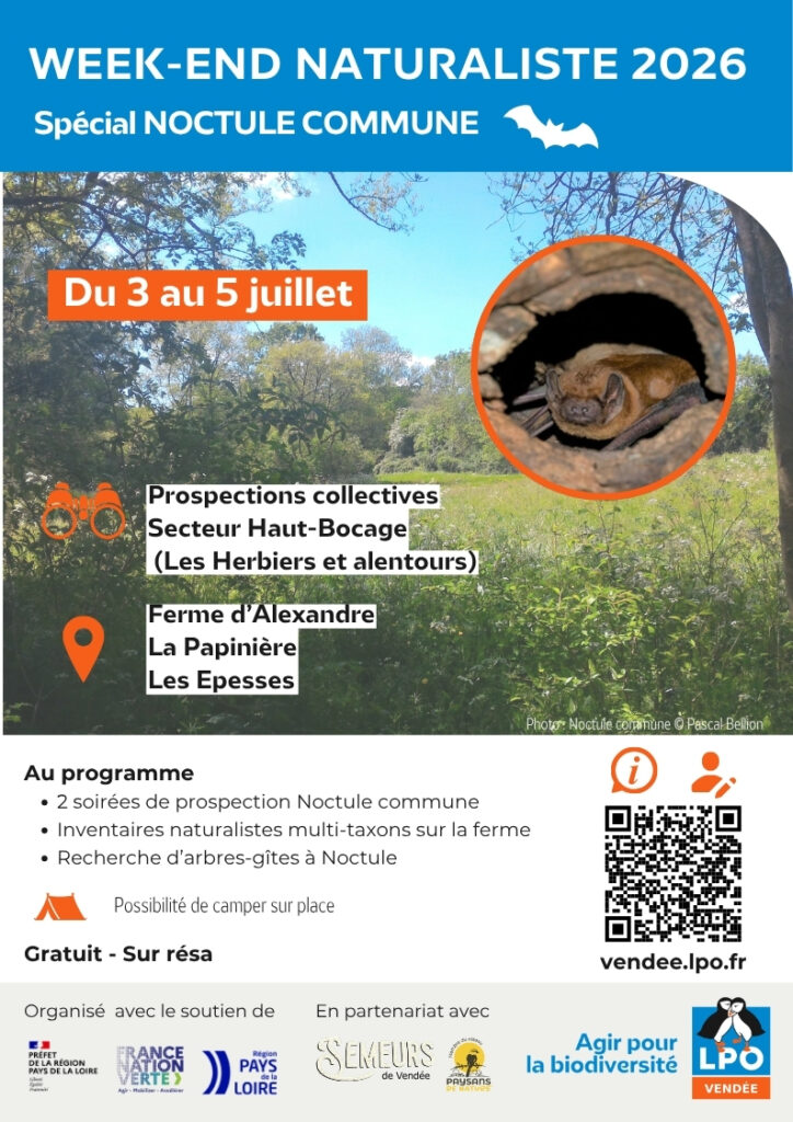 Week-end naturaliste du 3 au 5 juillet 2026 dans le Haut-Bocage