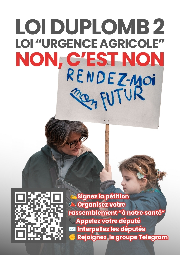 Non à la loi d'urgence agricole !